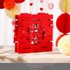3D Double Happiness Wedding Ornament
