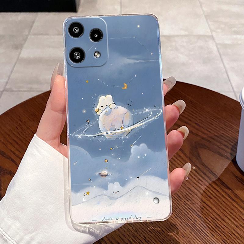 Casing For Nothing Phone 3a Lite Case Aesthetic Cute Cat Astronaut Transparent Soft Silicone Back Cover Phone3aLite Phone Case