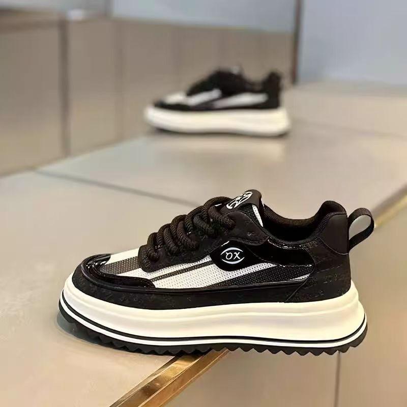 Men's Shoes Summer New Fashion Casual Board Shoes Men's Heightened Platform Trendy Shoes Comfortable and Breathable Casual Men's Shoes