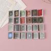 3Pcs/Set 1:12 Dollhouse Miniature Classical Book Scene Model Accessories Toys