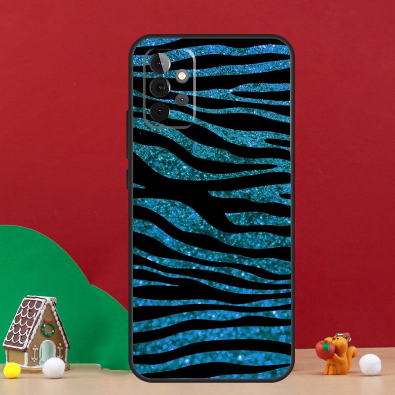 Zebra Skin Print Case For Samsung Galaxy A17 A06 A16 A56 A36 A54 A34 A14 A52 A32 A13 A23 A33 A53 A15 A35 A55