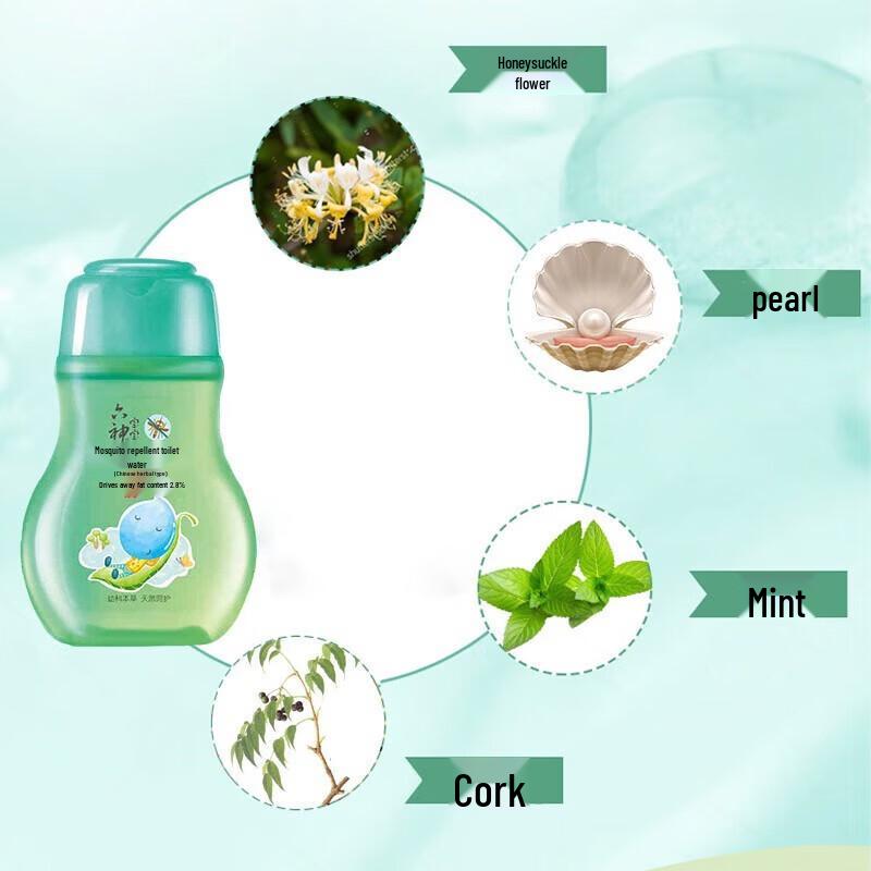 Liu Shen Herbal Mosquito Repellent Floral Water