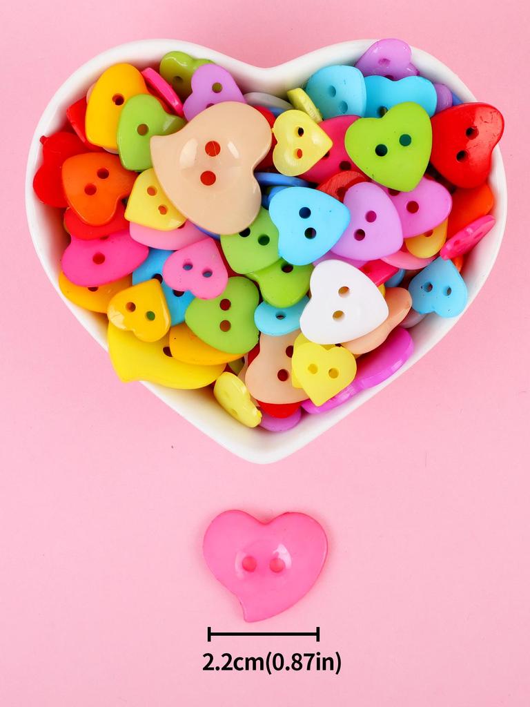 Kindergarten Creative DIY Colorful Resin Button Kit for Kids