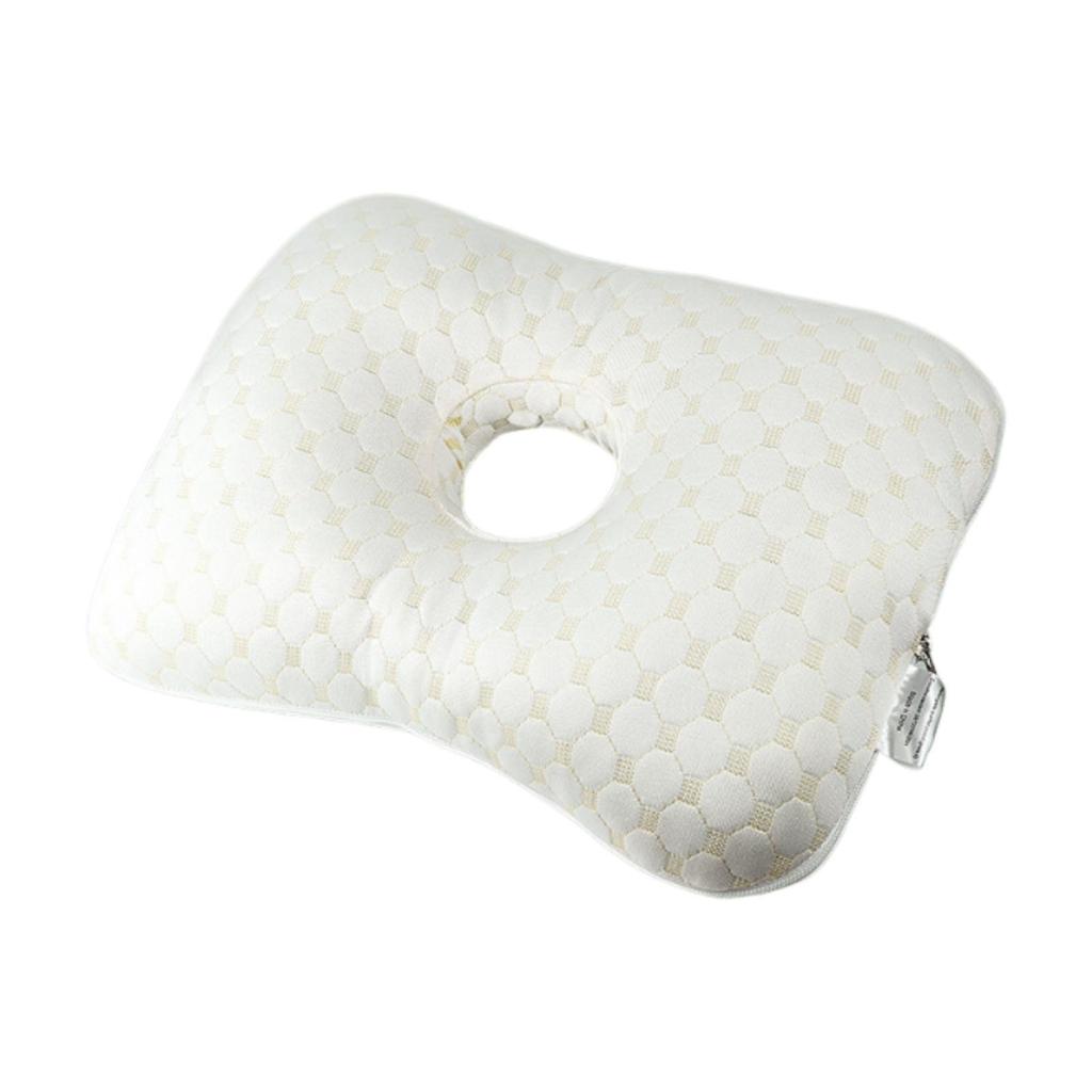 PP Cotton Milk Silk Side Sleeper Ear Pillow Adjustable Guard Protector Portable Sleeping Cushion for Neck Relief Home Use