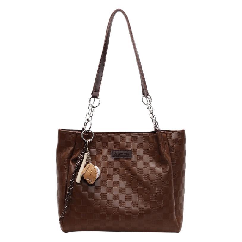 One-shoulder big bag for women 2025 new large-capacity tote bag, college student class commuting bag