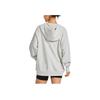 Under Armour Johnson Series Einfarbig Baumwolle Trainings-Hoodie Damen Hoodies Grau 1382176-114