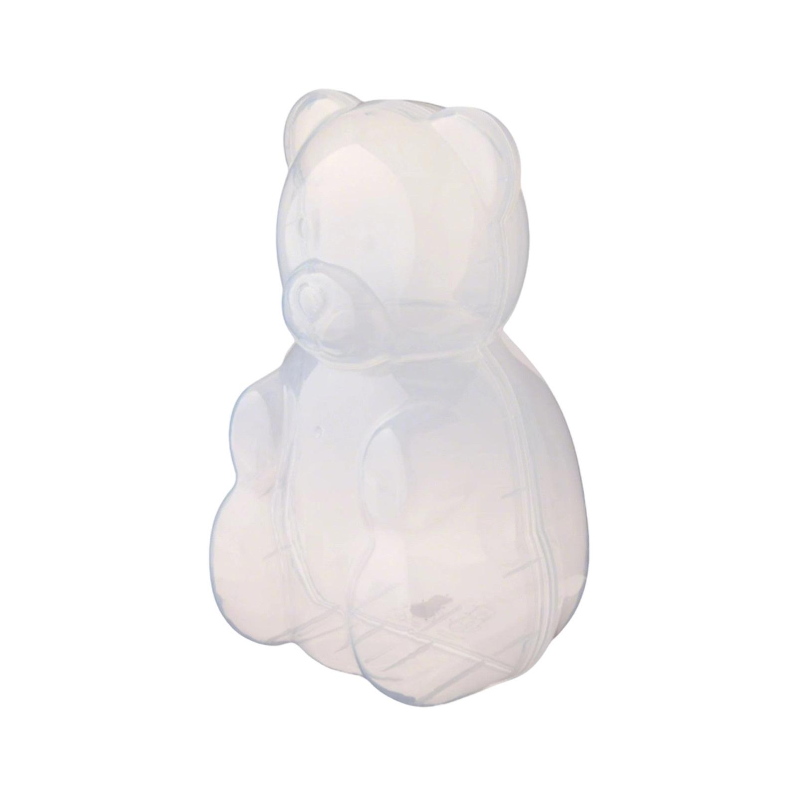 

Transparent Bear Containers For Holding Candy And Snacks One Size