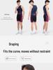 NUCKILY Triathlon Quick-Dry Sleeveless Vest and Swimsuit for Running & Cycling