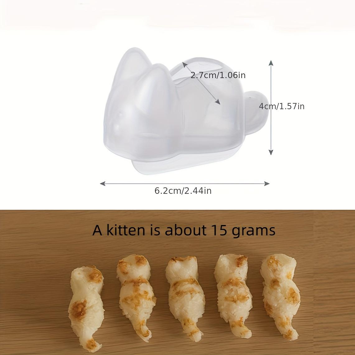 

1pc Adorable Cat Shaped Sushi Maker Mold Creative Onigiri Mould For Perfectly Shaped Rice Balls Food Grade Portable And Easy To