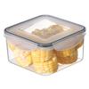 Sealed Food Storage Container Set, Kitchen Preservation Box, Button Leak Proof Bento Box