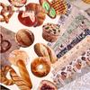 RetroStory Bakery Stickers: Realistic Food Themed Journal Decoration Pack