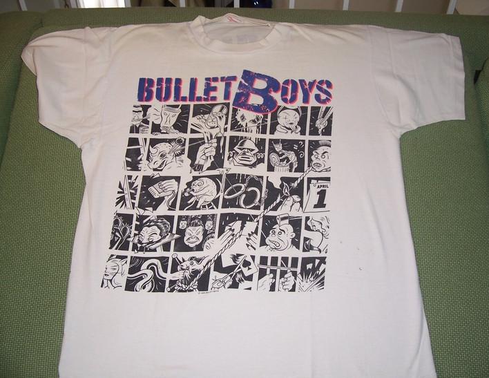 BulletBoys Band Unisex T-Shirt Cotton  TS390 Unisex T-Shirt XXXL