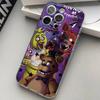 W-Fnaf-e-Fives-nights-At-Freddys-Clear Silicone Soft TPU Phone Case For iphone 17 16 15 14 Plus 13 12 Mini 11 Pro Max Shell Capa