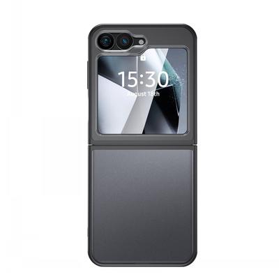 Simple Business-friendly Samsung Zflip6 Mobile Phone Case Folding Screen Matte Skin Feeling Zflip6 Hard Case