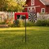 Wind Spinner Durable Weather-Resistant Green Tractor Windmill with Rotating Wheels for Garden Patio Lawn Outdoor Decor Farmhouse Style Gift for