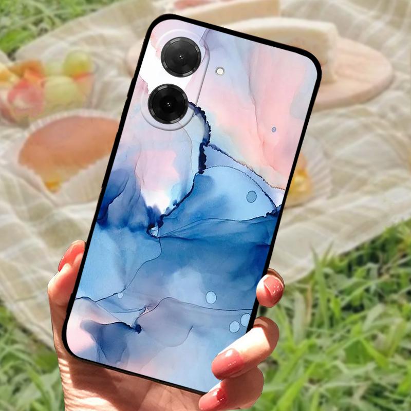 Funda de Dibujos Animados de Moda de Lujo Para Redmi A5 4G Cubierta Trasera de Silicona Suave a Prueba de Golpes Para Teléfono Xiaomi Poco C71 4G Parachoques Carcasa Fundas