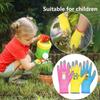 Barn Barn Beskyttelseshansker Slitesterk Vanntette Hagehansker Planting 4 Str