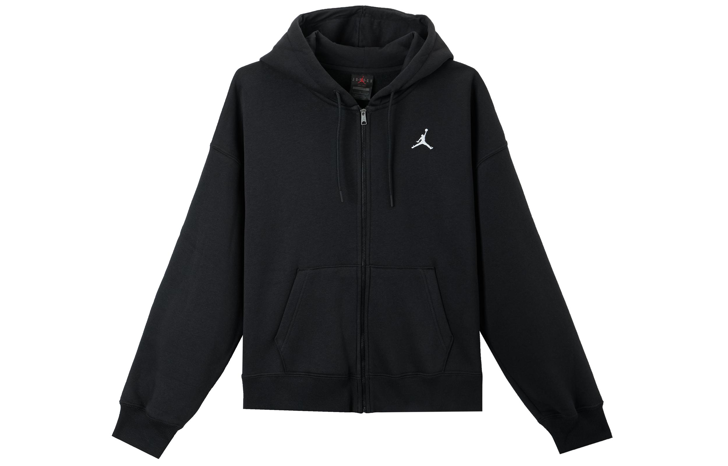 Jordan Brooklyn Jackets Women s Black Hooded Thickened Other FD7866-010 S