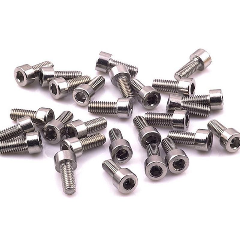 10 Stück Fahrrad-Flaschenhalter Schraubenmontagebolzen M5*10mm Edelstahl Sechskant Montage Fahrradflaschenhaltergestell Schrauben
