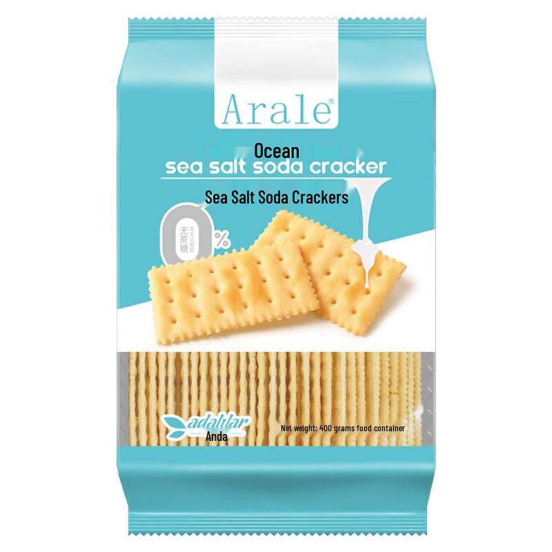 Arale Sugar-Free Sea Salt Soda Crackers