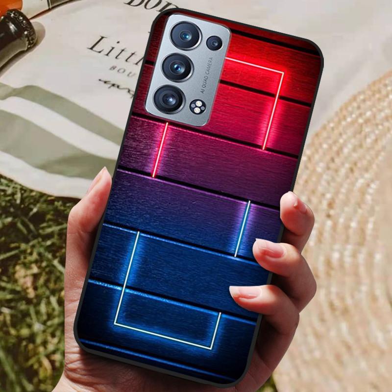 Für Oppo Reno 6 Pro 5G CPH2247 Hülle Silikon Rückseite Handyhülle Für Oppo Reno 6 Pro 5G CPH2249 Hüllen Reno6 Pro Weiche Stoßstange