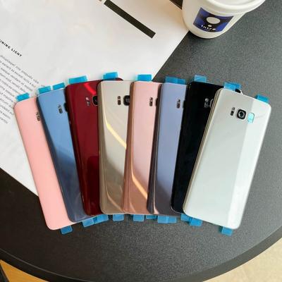 Back Glass Back Cover for Samsung Galaxy S8 S8Plus S8+ SM-G955U G950F Battery Cover Housing Cover Repair Parts Battery Door