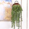Nordic Artificial Cypress Pine Rattan Wall Hanging for Home and Wedding Décor