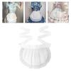 Grembiule con vita arricciata per donna Grembiule a metà Grembiule da cameriera Costume Grembiule da vita per cucina Grembiule con vita arricciata Costume Cosplay da cameriera