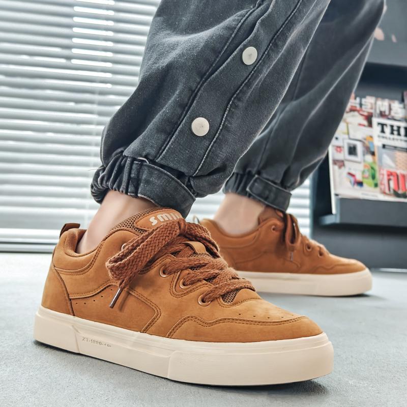 

Designer Skateboarding Men Casual Skate Shoes Black High Quality Trainers Trend Board Rubber Sole Sport Sneake Walking Casual Sh 39