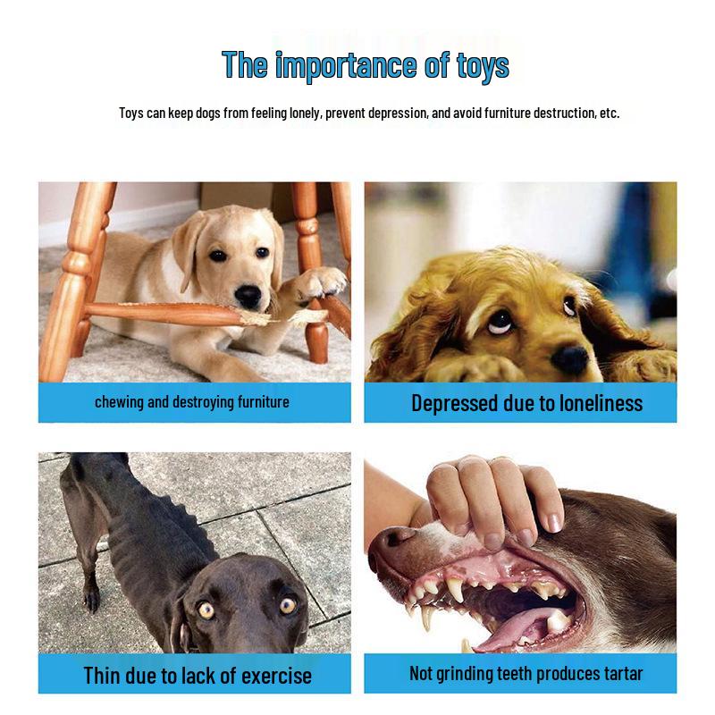 Bite-Resistant Dog Toy: Interactive Dental Cleaning and Chewing Watermelon Ball