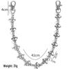 Unisex 3D Skull Waist Chain - Halloween Punk Decor for Jeans