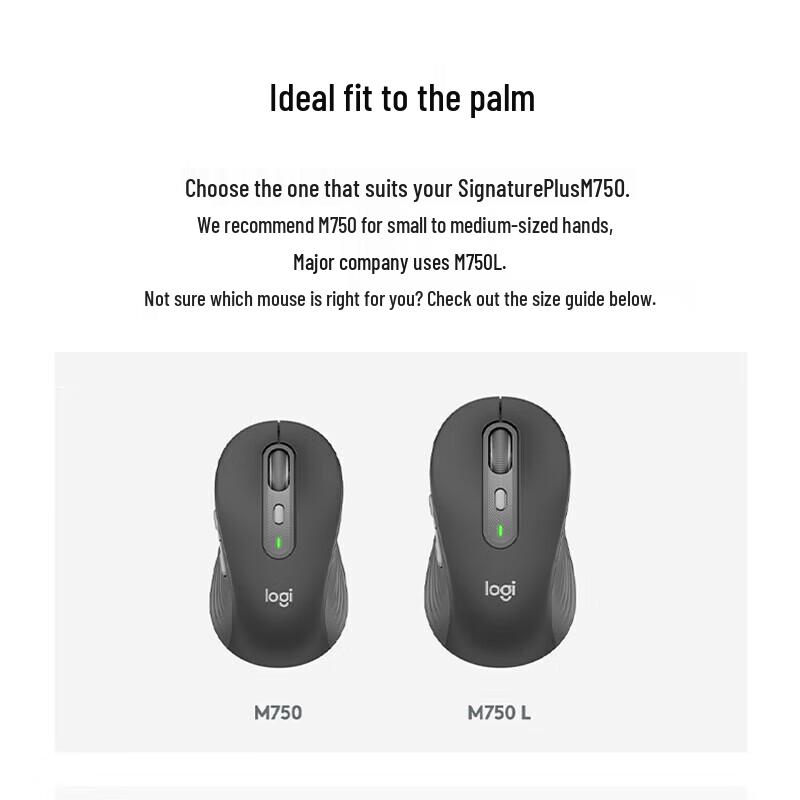 Logitech M750L Dual-Mode Silent Wireless Mouse