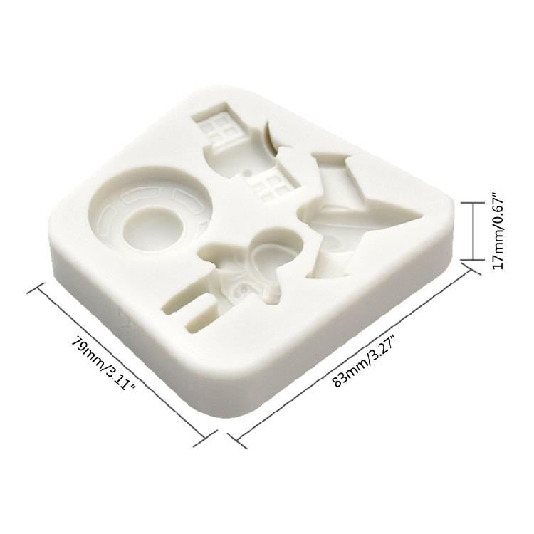 DIY Spaceship Astronaut Baking Mold Birthday Cookie Tools Cake Decorating Tools