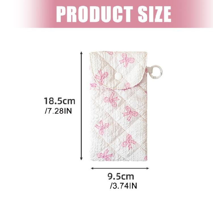 Lightweight Polyester Glasses Pouch With Artistic Prints Spacious Enough For Reading Glasses And Small Belongings