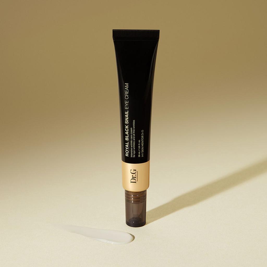 Dr.G Royal Black Snail Eye Cream 30mL | Anti-Aging & Straffende Augencreme mit Schneckenschleim & Gelée Royale