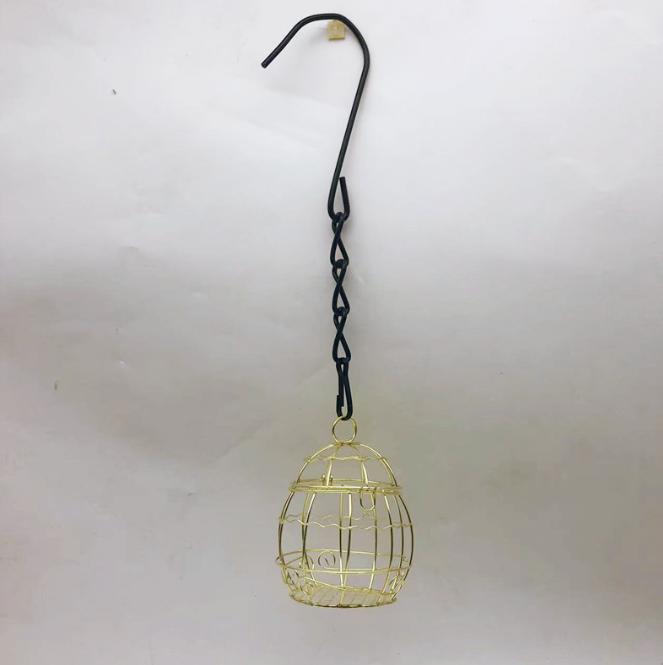 

Bird Cage Feeder Spring Hanging Bird Feeder Garden Courtyard Feeder