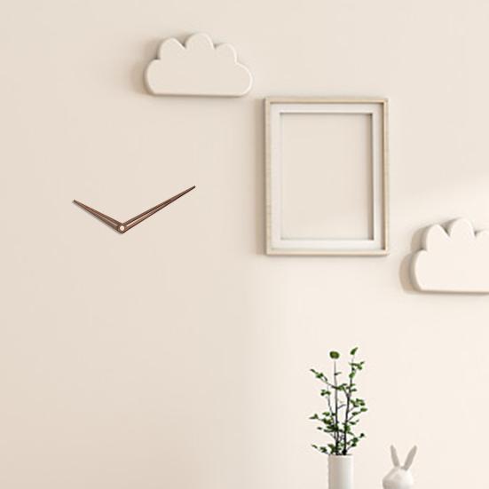 2Pcs/Set Clock Pointers Solid Wood High Torque Repair Parts DIY 12/14 Inch Wall Quartz Clock Hands for Home
