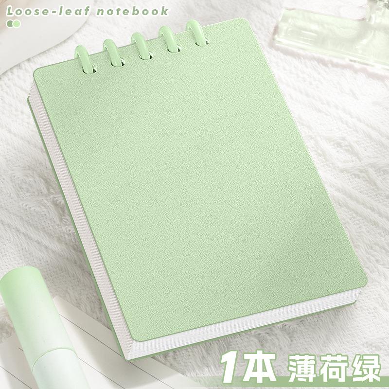 Креативный студенческий блокнот A7 One size зелёный