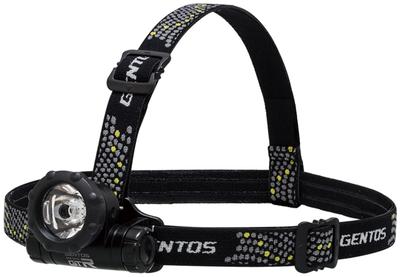 GENTOS LED Headlight 120 Lighting 13 Uses 1 AA Battery Compact Headlight [Brightness lumens/Practical hours/Splash Proof] GTR-S31D