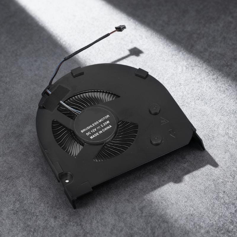 Replacement CPU Cooling Fan Notebook Cooling Metal Heat Dissipation Fan for P15 12V Laptop Notebook Accessories