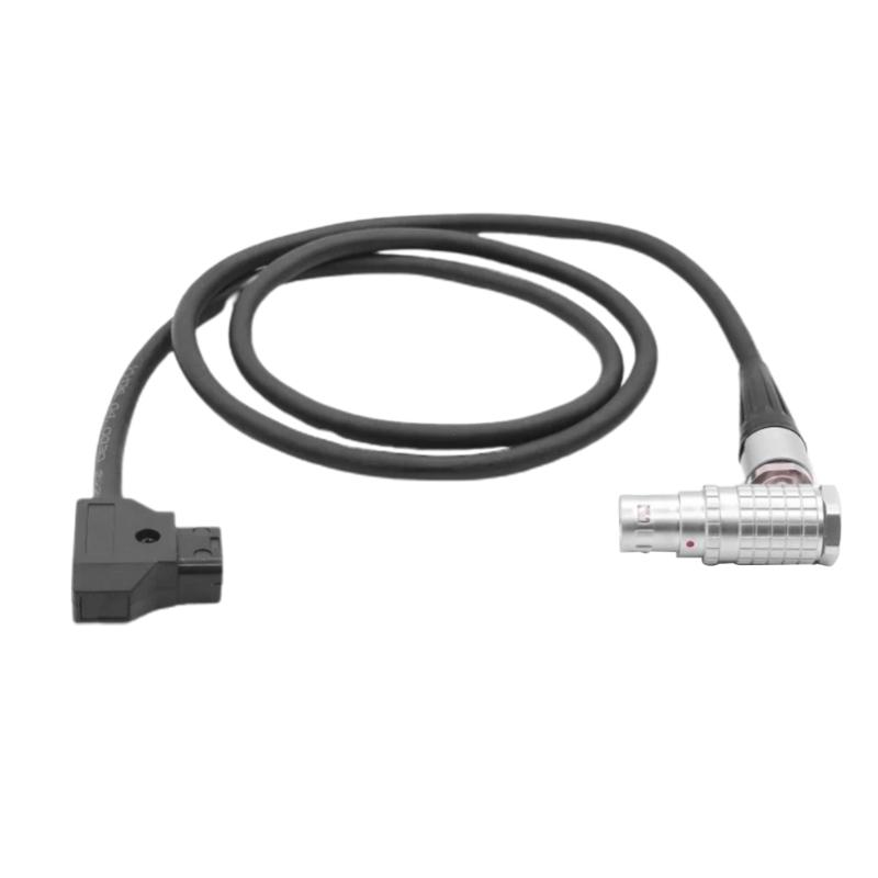 D Tap to 2B 8 Pin Right Angle Female Power Cable for  Amira Camera Battery Conversion Cable Accessories 60cm