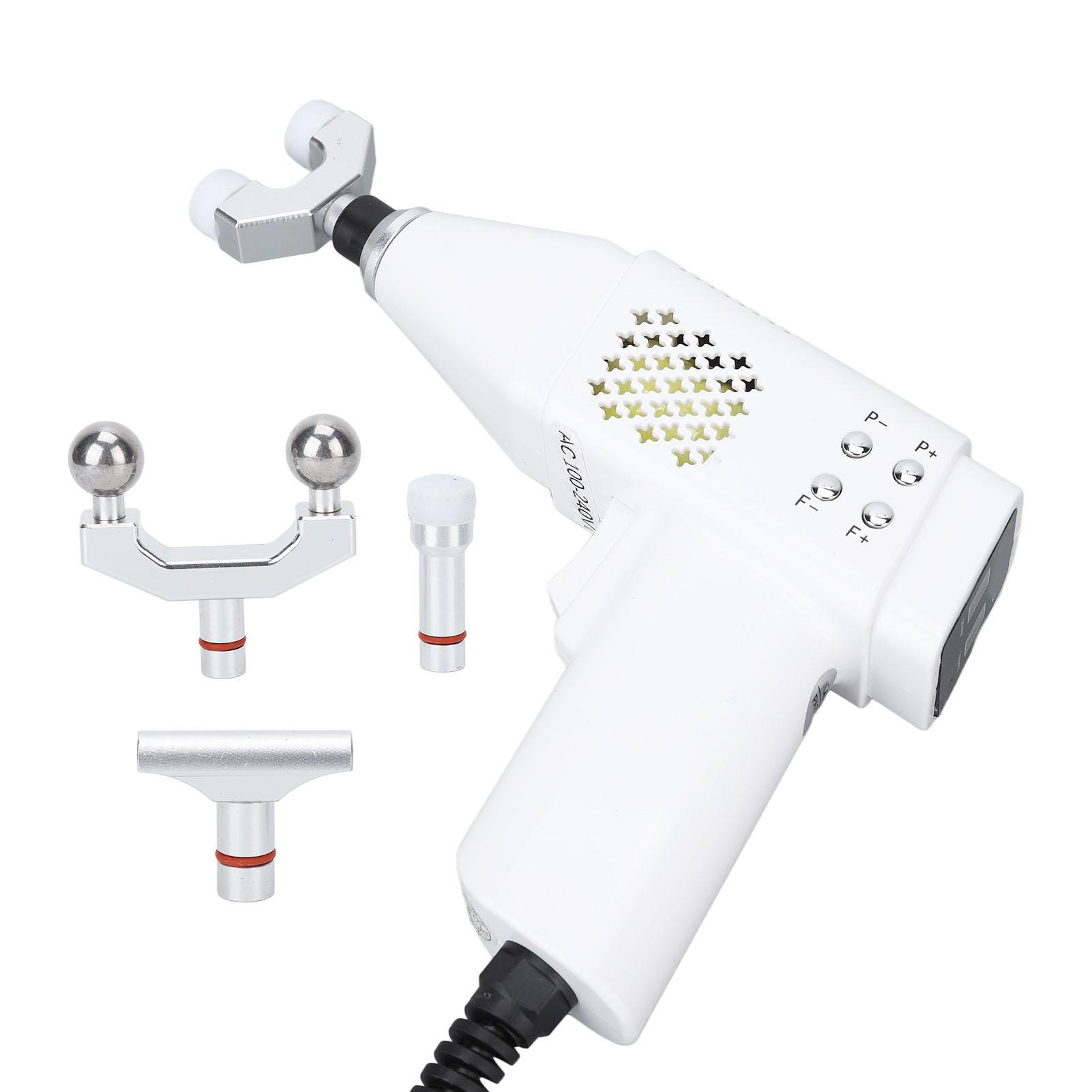 

Электрический инструмент для регулировки хиропрактики, профессиональный регулируемый обезболивающий массажер для позвоночника, 100‑240 В US Plug