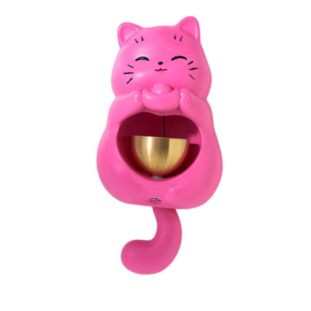 Lucky Cat Magnetic Doorbell Creative Entry Reminder Bell Shopkeepers Windbell  for Refrigerator