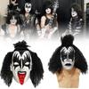 Gene Kiss Simmons Full Mask Rock Band Halloween Cosplay Props Material Latex