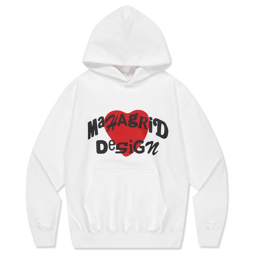

ХУДИ MAHAGRID HEART WHITEMG2DSMM407A
