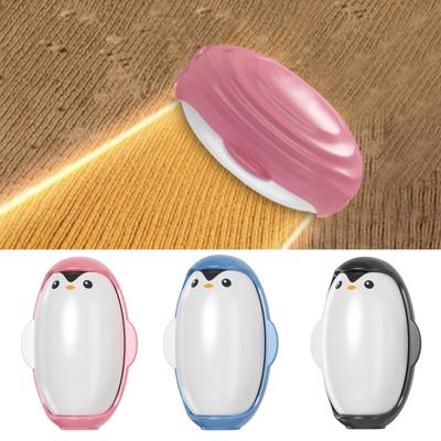 Tvar tučňáka Opakovaně použitelný váleček na žmolky Super lepkavý gel Opakovaně použitelný omyvatelný Kompaktní odstraňovač žmolků na oblečení