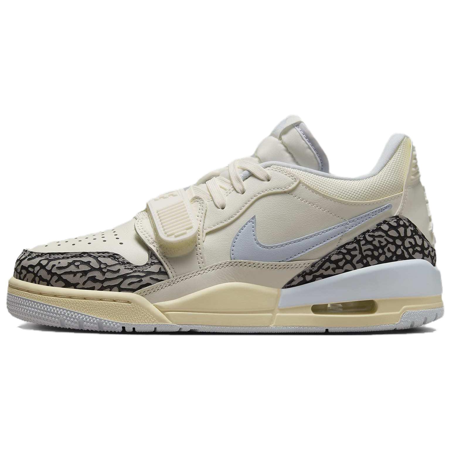(WMNS) Air Jordan Legacy 312 Low Sail Cement Grey Football Grey Women s FQ7827-101 EU 36.5