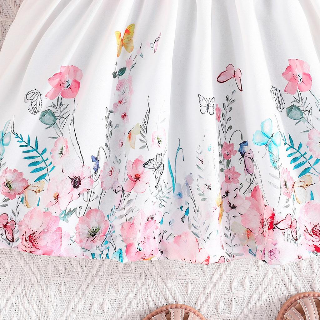 3M-3J Süße Babykleider Modische Kleider Mädchen Printkleider Sommerkleider