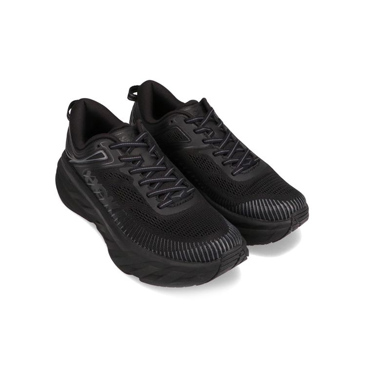 HOKA Bondi 7 Black Women Sneakers 1110519-BBLC