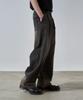 ALYSS Natural Twin Washed Maxi Denim Pants [Vintage Brown]